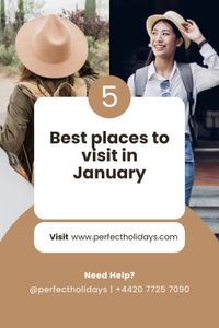 Which Place is Best to Visit in January?