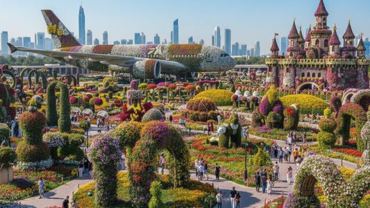 Dubai Miracle Garden vs. Global Flower Gardens: What Makes It Unique