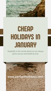 Where is it Cheap to Go on Holiday in January?