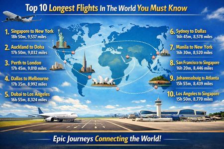 Overview of Record-Breaking Long-Distance Flights