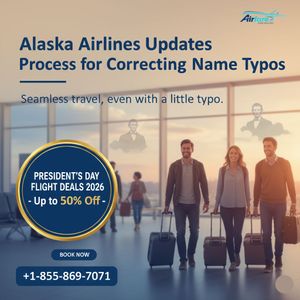 Alaska Airlines Updates Process for Correcting Name Typos