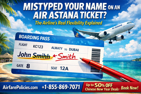 Mistyped Your Name on an Air Astana Ticket? The Airline’s Real Flexibility Explained