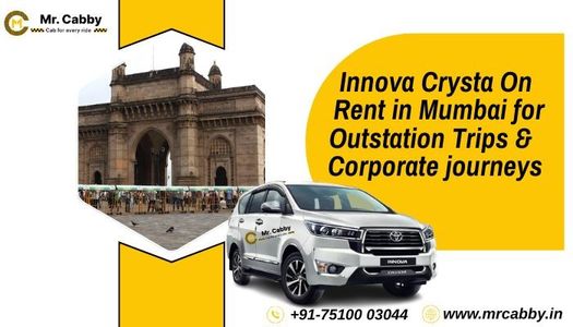 Innova Crysta on Rent in Mumbai for Outstation Trips and Corporate Journeys