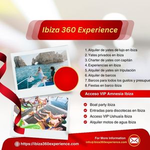 Alquiler de yates de lujo en Ibiza para eventos y celebraciones privadas