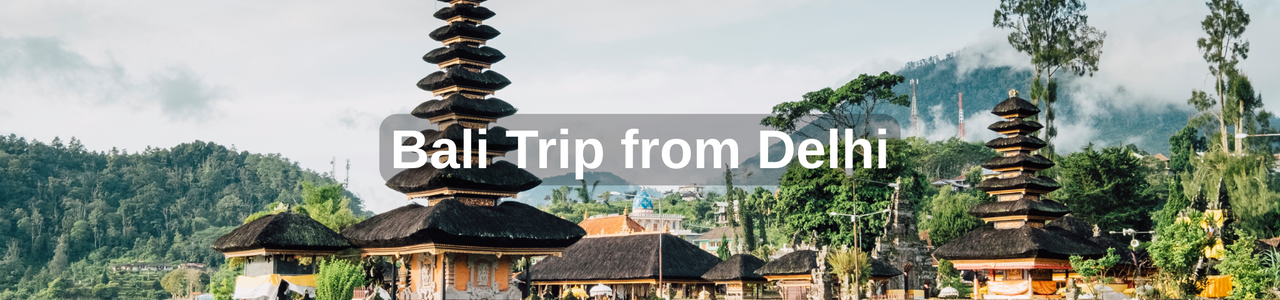 Everything you need to know about planning a Bali trip from Delhi