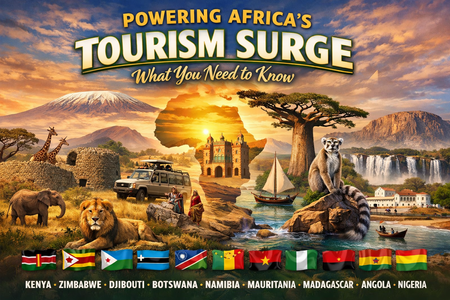 Kenya, Zimbabwe, Djibouti, Botswana, Namibia, Mauritania, Madagascar, Angola, Nigeria, and Ghana Pow