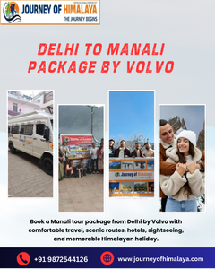 Delhi To Manali Package by Volvo