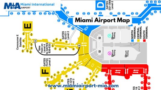 Miami Airport Map – A Traveler’s Guide to Navigating Miami International Airport