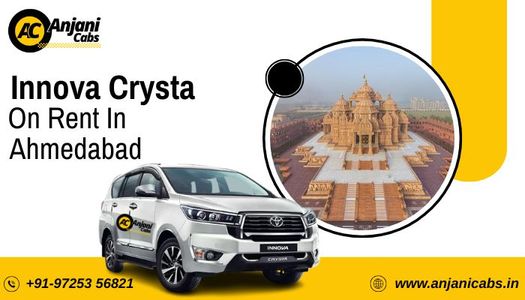Innova Crysta On Rent Across Ahmedabad | Innova Car For Rent