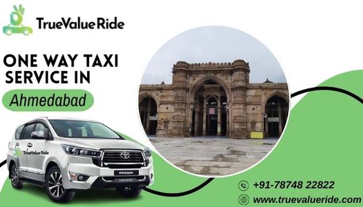 Book One Way Taxi Service in Ahmedabad | True Value Ride
