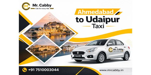 Book Ahmedabad to Udaipur Taxi Online – Reliable Cab Service