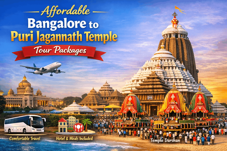 Affordable Bangalore to Puri Jagannath Temple Tour Packages for 2026