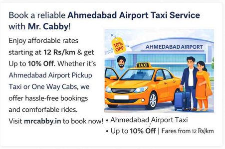 Reliable Ahmedabad Airport Taxi Service – Book Your Ride Today