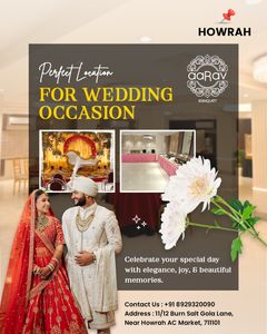Best Banquet Halls in Howrah – Celebrate Your Special Moments at Aarav Banquet Hall