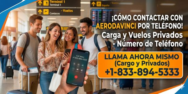 ¿Cómo contactar con Aerodavinci por Número de teléfono de vuelos de carga y privados?