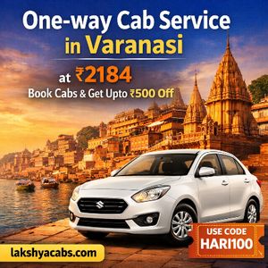 Lakshya Cabs – Trusted One Way Cab Service in Varanasi