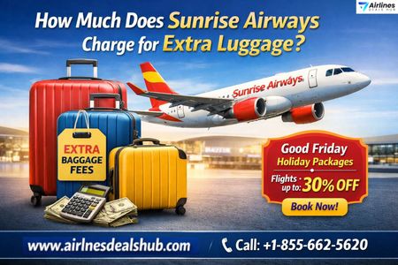 How Much Does Sunrise Airways Charge for Extra Luggage