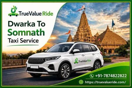 Dwarka to Somnath Taxi Service for Temple Trips & Weekend Travel