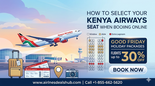 How to Select Your Kenya Airways Seat When Booking Online