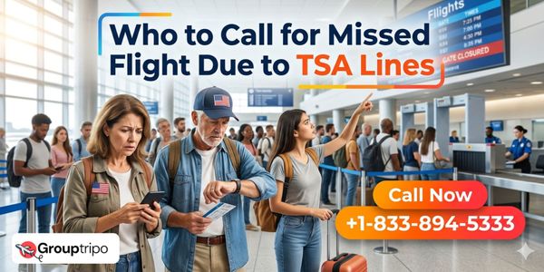 Who to Call for Missed Flight Due to TSA Lines