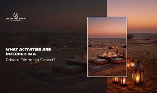 What Activities Are Included in a Private Dinner in Desert?