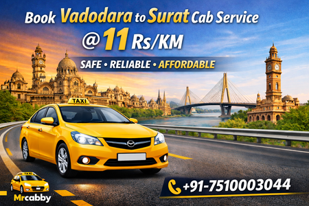Vadodara to Anand Taxi Service – Get Up to 10% Off on Booking