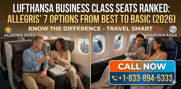 Lufthansa Business Class Seats Ranked: Allegris' 7 Options from Best to Basic (2026)