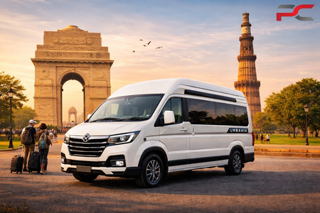 Force Urbania on Rent for Group Tours with the Best Tour and Travel Agency in Delhi