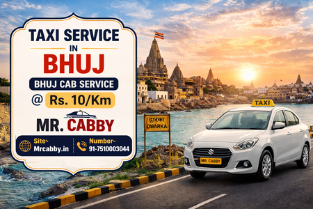 Book Taxi Service in Bhuj Online with Trusted Cab Provider