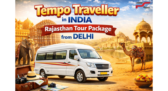 Hassle-Free Group Travel with Tempo Traveller in India for Rajasthan Tour Package from Delhi