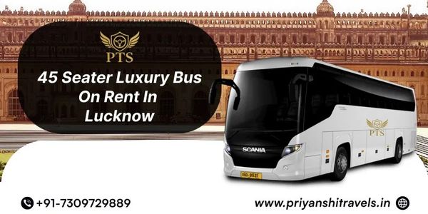 Volvo Bus on Rent in Lucknow Luxury Travel for Large Groups