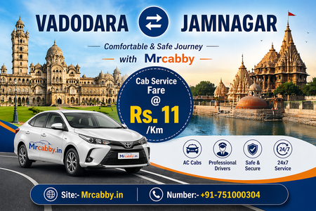Your Ultimate Guide to Vadodara to Jamnagar Cab Fare & Booking