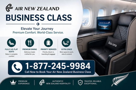 Premium Journeys Begin Here – Air New Zealand Business Class