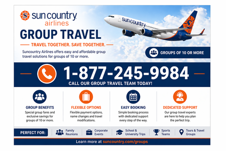 I Saved Big on Group Flights – Sun Country Airlines Booking & Discount Guide