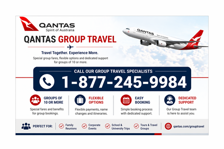 How I Reserved Group Seats Easily – Qantas Travel Policy & Charges Explained