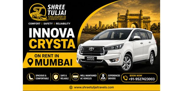 Innova Crysta on Rent in Mumbai – Fast Booking for City Travel