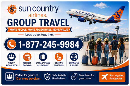 Sun Country group travel Solutions: Managing Large Parties via Phone Guide Alert™2026-27