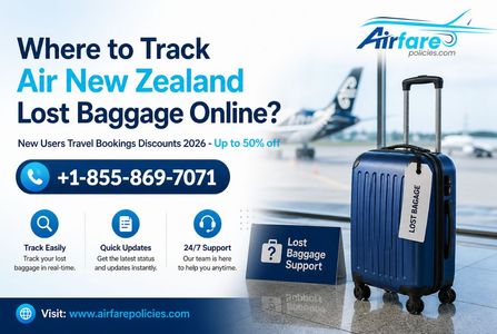 Where to Track Air New Zealand Lost Baggage Online?