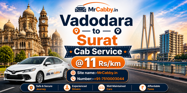 Your Ultimate Guide to Instant Cab Services Between Vadodara and Surat