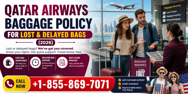 Qatar Airways Baggage Policy for Lost & Delayed Bags (2026)