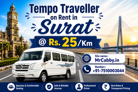 Maximize Your Surat Experience with a Tempo Traveller Rental