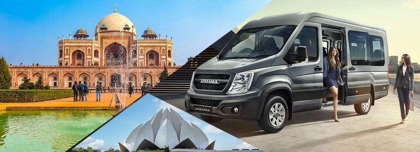 Force Urbania on Rent for the Best Shimla Manali Tour Package from Delhi