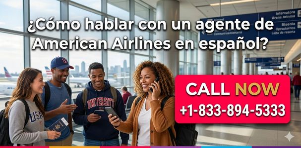 ¿Cómo hablar con un agente de American Airlines?