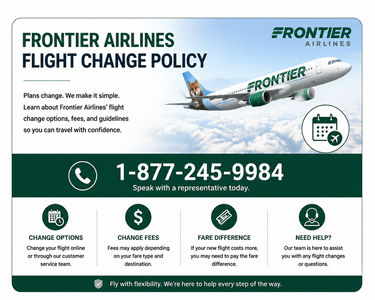 Frontier Airlines Flight Change Policy: Helpful Tips for Smooth Flight Changes