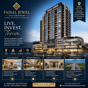 Faisal Jewel Islamabad – A Prime Destination for Modern Living & Business Travelers