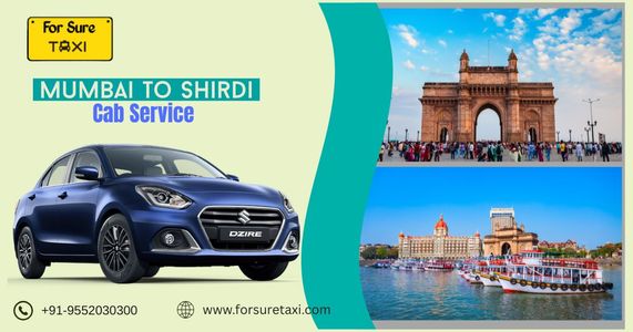 Mumbai to Shirdi Cabs with Luxury and Economy Vehicle Options