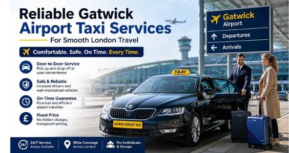 Reliable Gatwick Airport Taxi Services for Smooth London Travel