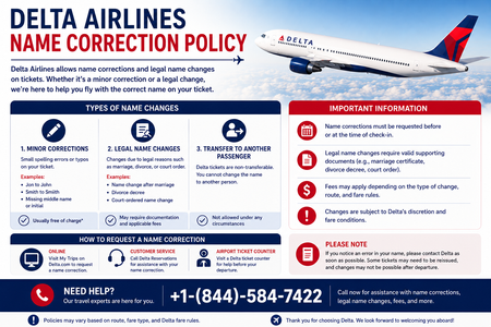How to Fix a Delta Name Mistake Before Your Flight Takes Off Today