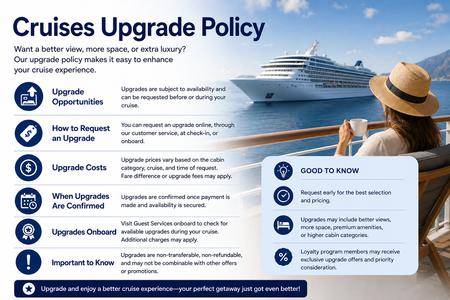 Royal Caribbean Cruises Upgrade Policy: Get the Best Cabin Deals