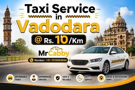 Best Taxi Service in Vadodara for Local & Outstation Travel